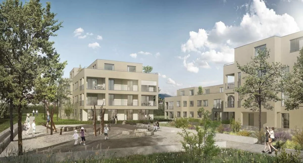 Visualisation du complexe immobilier Gerlis à Kloten