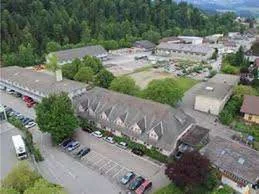 Vue aérienne du site de l'arsenal de Langnau